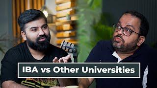 IBA vs Other Universities