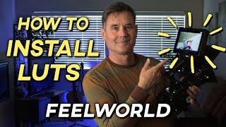 FeelWorld LUT7 Monitor - How To Install LUTs