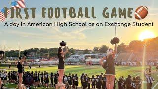 A DAY IN LIFE AS AN EXCHANGE STUDENT / AMERICAN FOOTBALL / AMERICAN HIGH SCHOOL / FLEX