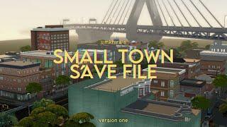 Simkhira's Small Town Save File V1 Overview | The Sims 4 