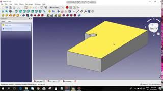 FreeCAD Exercise - Aluminium Bracket Design