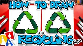 How To Draw The Recycling Symbol