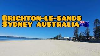 BRIGHTON LE SANDS BEACH RELAXING WALK/ SYDNEY AUSTRALIA BEACHES/ LADY TRAVELLER