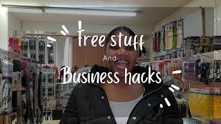 Free Stuff FOR YOUR BEAUTY SUPPLY STORE/ business hacks to save you money on products