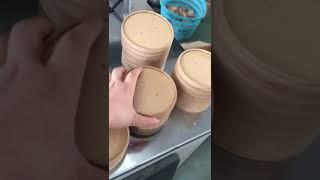 Double layers paper lids making machine