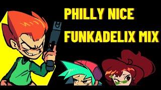 PHILLY NICE w/ LYRICS - Friday Night Funkin': FUNKADELIX REMIX