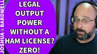 What Output Power Is Okay Without a HAM License In The US? Part 15? - FPV Questions