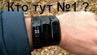 Обзор Honor Band 4, сравнение с конкурентами Honor Band 3 и Xiaomi Mi band 3. Выбираем лучшего!