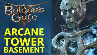 Baldur's Gate 3 Arcane Tower Basement - How to Hack Bernard & Enter Secret Basement