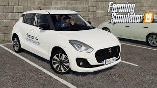 SUZUKI SWIFT 2018 - Farming Simulator 2019 [FS19 LS19 Car Vehicle Mod] #car #gaming #suzuki #swift