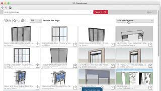3D Warehouse: Searching and Downloading