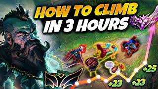 How To Climb From EMERALD To MASTER In 3 Hours! (full series)