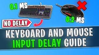 How To DRAMATICALLY Reduce Mouse & Keyboard Delay in ALL Games! - Get 0 Lag in 2024!