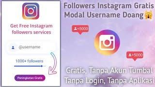 [no login] Cara Cepat Nambah Ribuan Followers Instagram Tiktok Tanpa Password New‼️