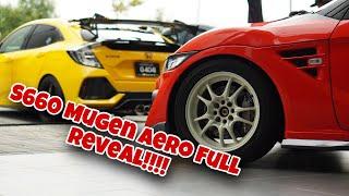 HONDA S660 MUGEN AERO FULL REVEAL!!!!