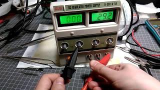 Repair of laboratory power supply QJ3005C