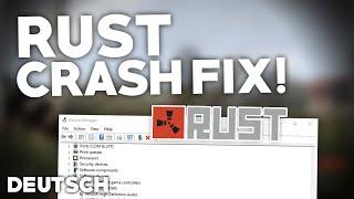 Rust: CRASH/STÜRZT ab BEHEBEN! | Problemlösung | Crash fix Deutsch | 2024