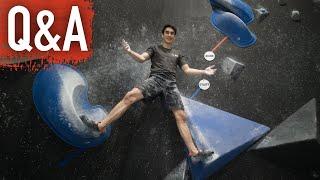 Bouldering session & YOUR QUESTIONS ANSWERED!