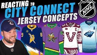 NHL Hockey City Connect Jersey Concepts!