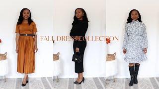 Fall Modest Dresses Capsule Wardrobe