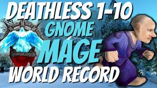 [OLD] World Record Deathless 1-10 Gnome Mage - Classic Vanilla WoW - 1h 19m 54s