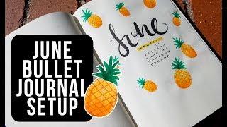 Plan With Me | June Bullet Journal Setup