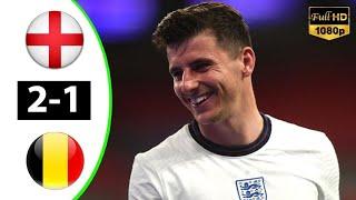 Англия 2:1 Бельгия - Обзор Матча Лига Наций УЕФА 11.10.2020 HD
