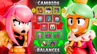 NERF A MELODIE Y BUFF A MANDY!! TODOS LOS CAMBIOS DE BALANCES |  Brawl Stars