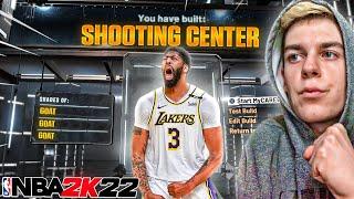 THE BEST SHOOTING CENTER BUILD IN NBA 2K22! HOW TO CREATE THE BEST CENTER IN NBA 2K22 CURRENT GEN!