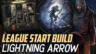 PoE 2 - Lightning Arrow Deadeye Ranger League Start Build