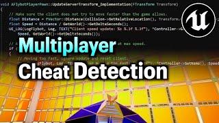 Cheat Detection for Multiplayer Games in Unreal Engine 5