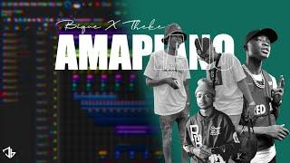 How To Make Amapiano In Fl Studio 2024 | Bique X Theke Cook Up Session