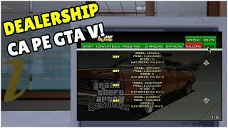 [SA:MP] DEALERSHIP CA PE GTA V!