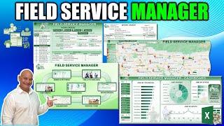 How To Create A Field Service Manager In Excel [Free Download Available]