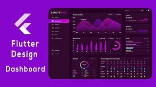 Dashboard for beauty salon -Flutter UI- Speed Code.