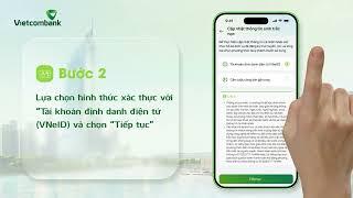 Hướng dẫn cập nhật thông tin sinh trắc học trên VCB Digibank