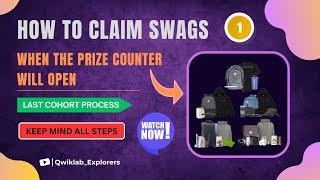 HOW?? SWAGS WAS CLAIMED FOR LAST CHORT OF 2024 》FOLLOW ALL STEPS 》PRIZE COUNTER JAN-JUL #qwiklabs 