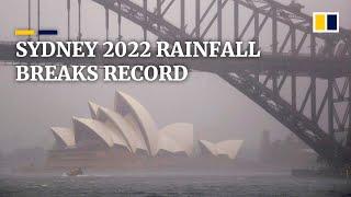 Sydney records its wettest year ever and braces itself for severe flooding