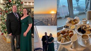 Sky Princess: Formal Night, Champagne Waterfall & Crown Grill Steakhouse