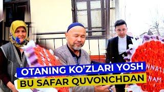 O'G'LINI SOVG'ASI OTANI YIG'LATDI, O'G'IL RASSIYADAN SOVG'A YUBORDI, BU MENING ONAM ZO'R TV