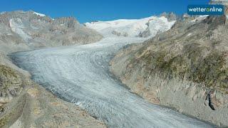 Alpen: Gletscher schmelzen dahin