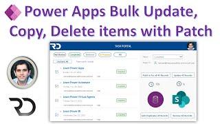 PowerApps bulk update collection with Patch