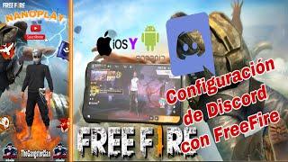 CONFIGURACIÓN DE DISCORD PARA DISPOSITIVOS MÓVILES PARA JUGAR FREEFIRE COMO LOS YOUTUBERS GRANDES!