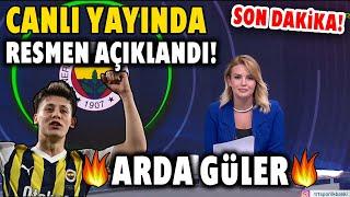 Son Dakika! Canlı Yayında Resmen Açıklandı! ARDA GÜLERF.Bahçe'den Yılın Bombası!