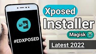 Install Edxposed Installer using (Magisk) on Android || Xposed Formwork & Riru with Zygisk (2022)