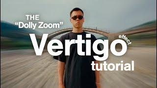 Vertigo Effect TUTORIAL - How to DOLLY ZOOM With or Without a Zoom Lens