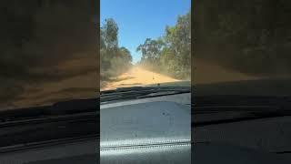 Drive into dirt road, good road close