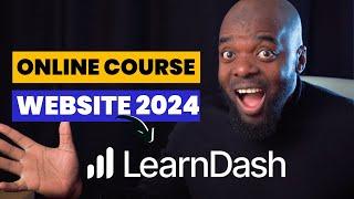 How To Make An Online Course Website 2024