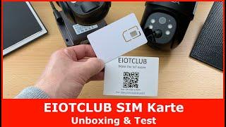 EIOTCLUB SIM Karte ohne Vertrag || Für LTE-Kameras, Wildkameras, Router & Co. (Prepaid Daten SIM)