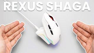 REXUS SHAGA RX130 Wireless Gaming Mouse dengan Charging Dock - ASMR Unboxing & Review